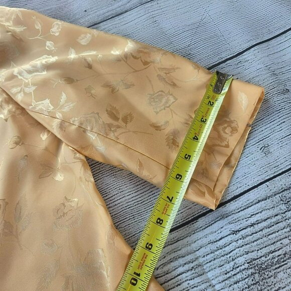 Roaman's Women's Plus Size 18W 2pc Top with Skirt RN88842 Yellow - Picture 11 of 13